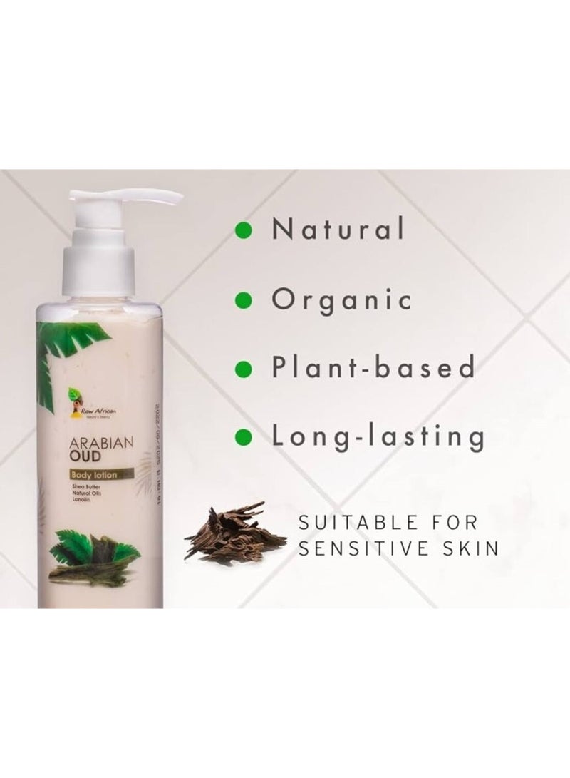 Raw African Arabian oud body lotion 200 gm