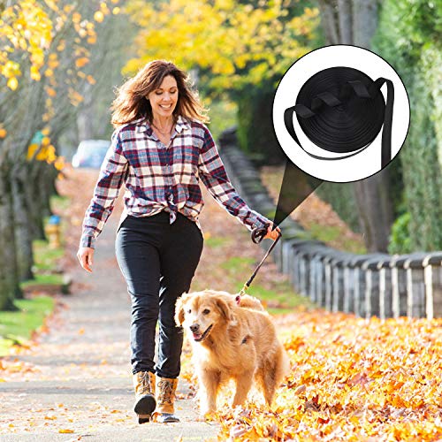 ZOEYES 1 Inch Heavy Duty Nylon Webbing 50 Yards Black Nylon Strapping Flat Webbing Strap, Great for Dog Leash, Collars, Seat Belt, Backpack, Outdoor DIY Gear Repair, Crafts - Image 4