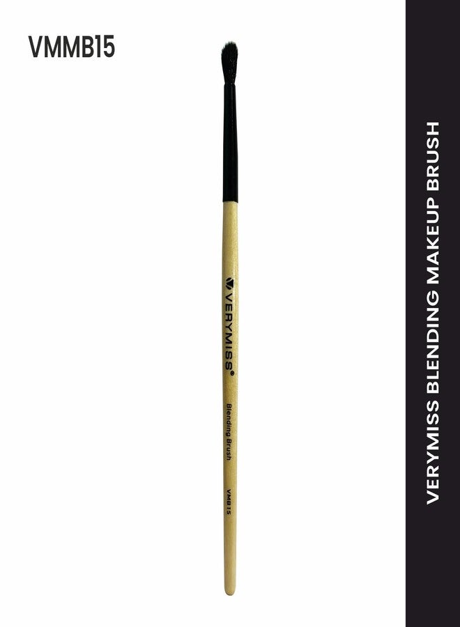 Verymiss 8 to 8 Makeup Brush I Soft Bristles I Comfortable Wooden Handle I Soft and comfortable I Vegan I Skin Friendly I Easy Washable (BLENDING BRUSH) - Image 3