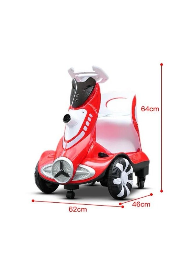 ضحكة  سيّارة كهربائية للأطفال مع فقاعات وأضواء LED – متعة كهربائية للأطفال - Image 3