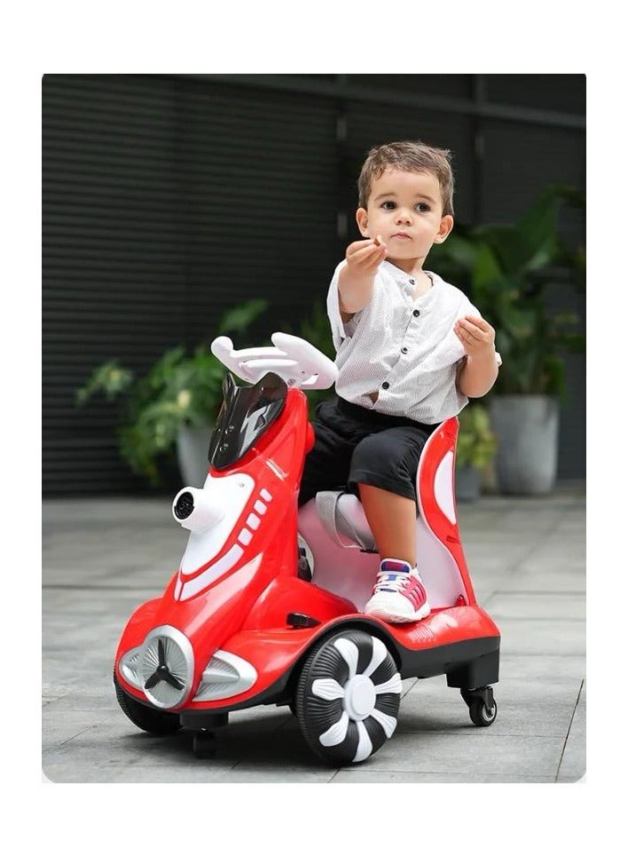 ضحكة  سيّارة كهربائية للأطفال مع فقاعات وأضواء LED – متعة كهربائية للأطفال - Image 4