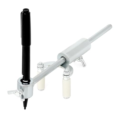 MTROYALDIA Auto Body Repair Scriber Tool Set - Adjustable Range 0-20cm for Precision Automobile Dent Repair and Car Body Line Marking - Including Parallel Scriber and Branched Line Pen - Image 1