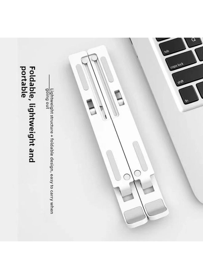 Laptop Bracket N3 Folding Lifting Heat Dissipation Height Desktop Tablet Portable Storage Bracket Wholesale-Color:Laptop Stand ]
