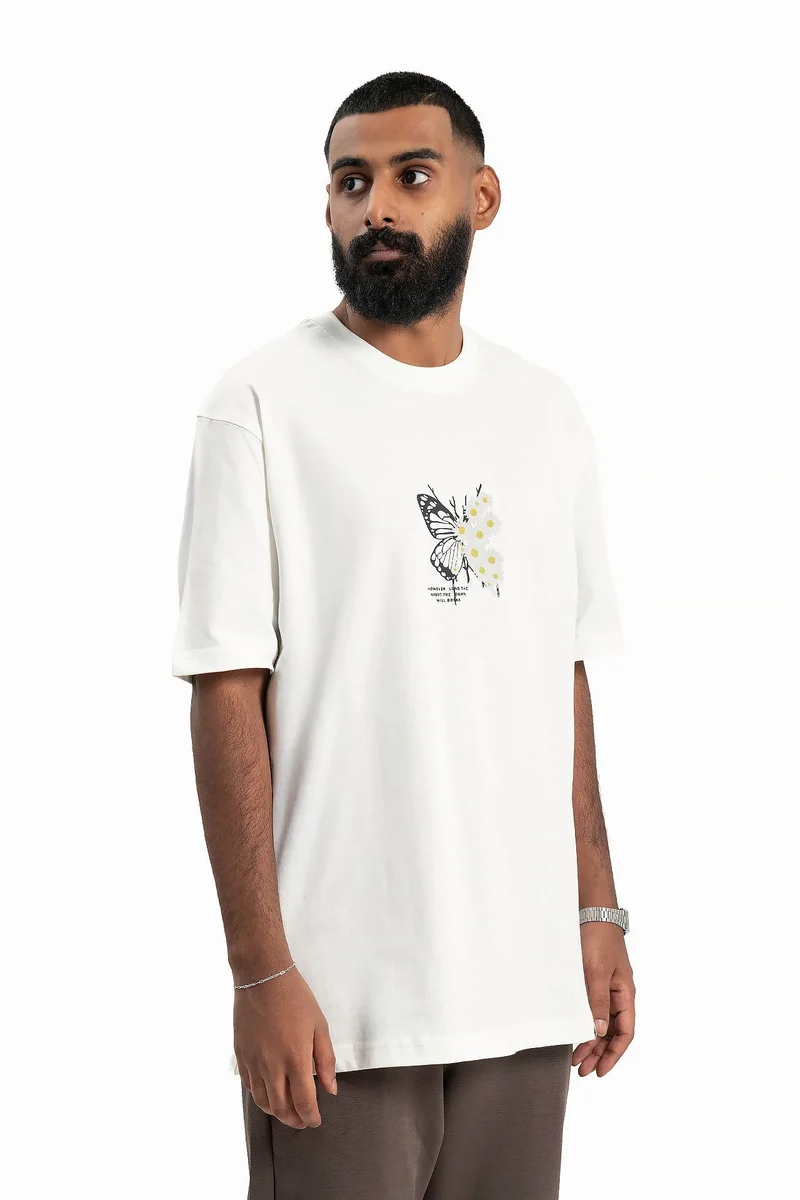 Wecre8 Men's White Dawn T-shirt