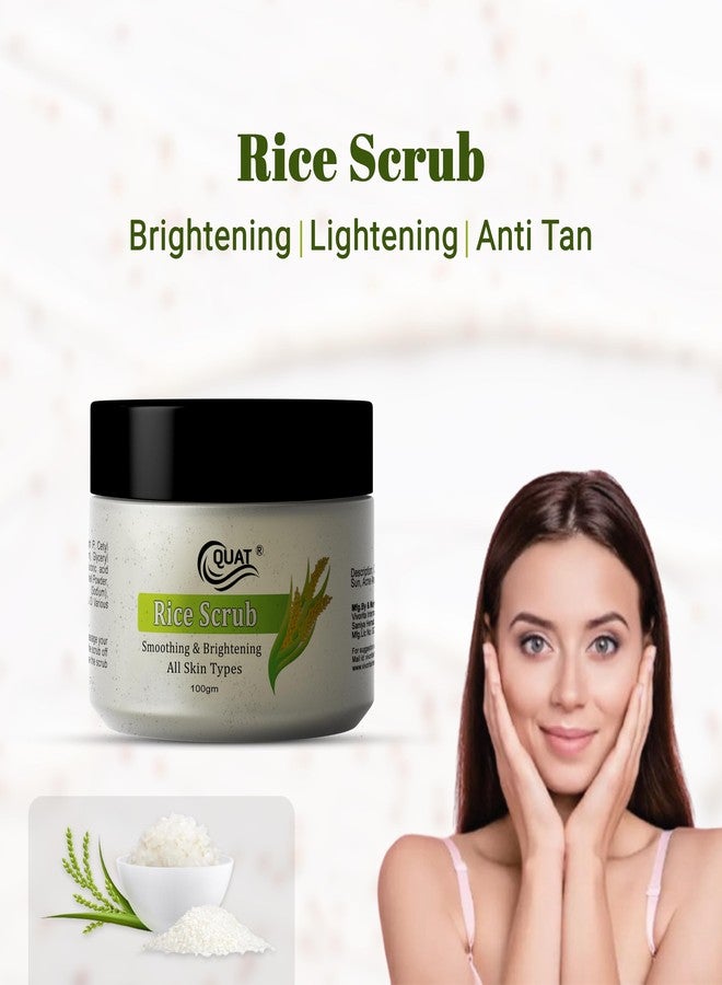 Quat Rice Water Face Scrub 100gm - Image 1