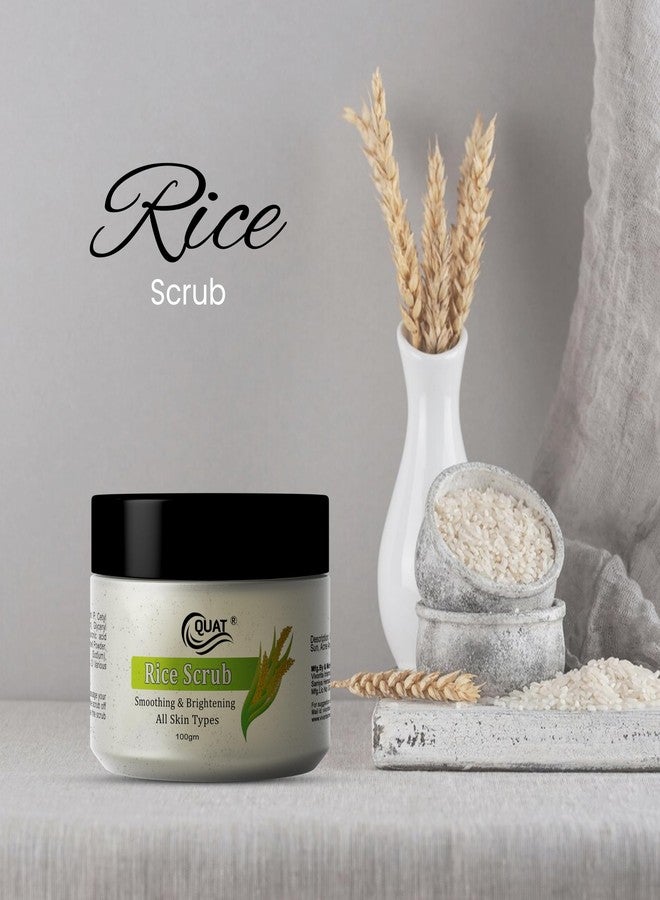 Quat Rice Water Face Scrub 100gm - Image 2