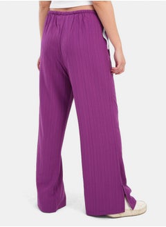 Clue Wide Leg Pants with Slits  - Image 2
