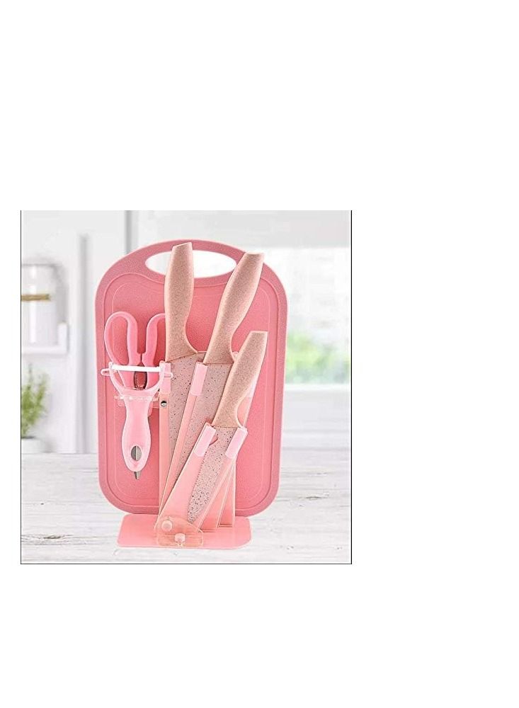 BLOOMING TIME 7-Piece Professional Stainless Steel Knife Set - Image 3