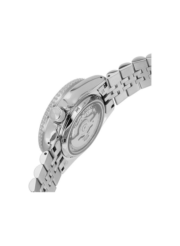 Seiko SSK003 Analog Watch for Men 5 Sports GMT Series Blue Dial - Image 2