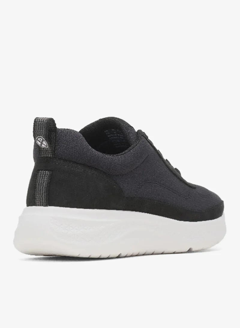 Hush Puppies HUSH PUPPIES Black Lace-Up Sneakers
