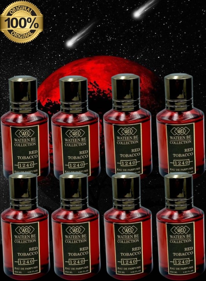 كلاسيك كولكشن 8 قطع عطر كلاسيك كوليكشن وتين ريد توباكو رقم 1510 25 مل - Image 1