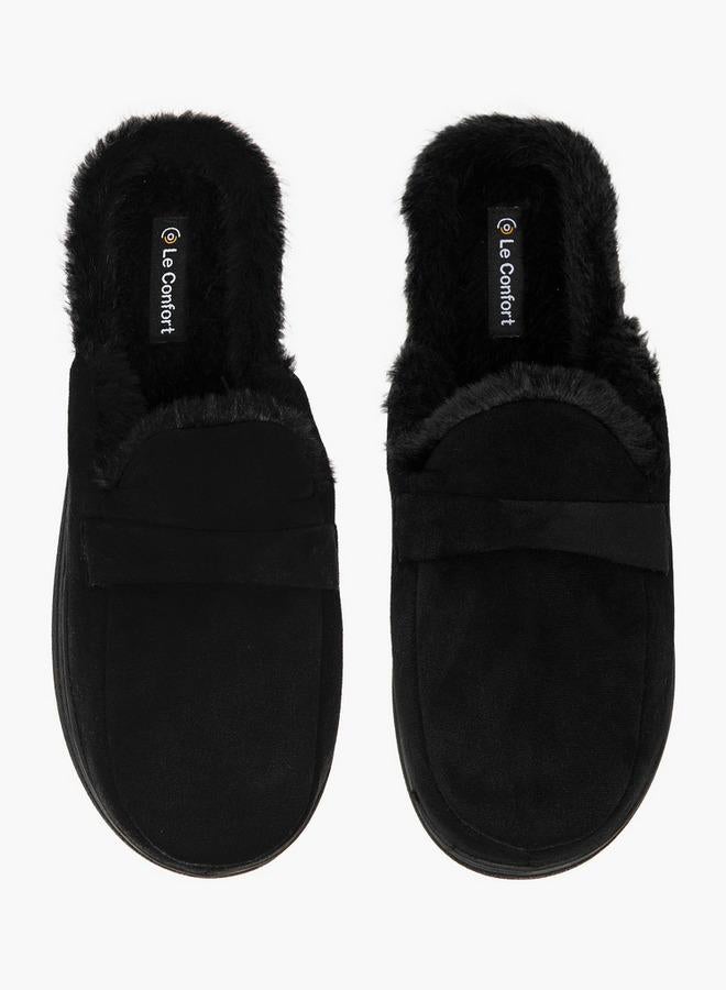 Le Confort Women Faux Fur Bedroom Slippers - Image 2