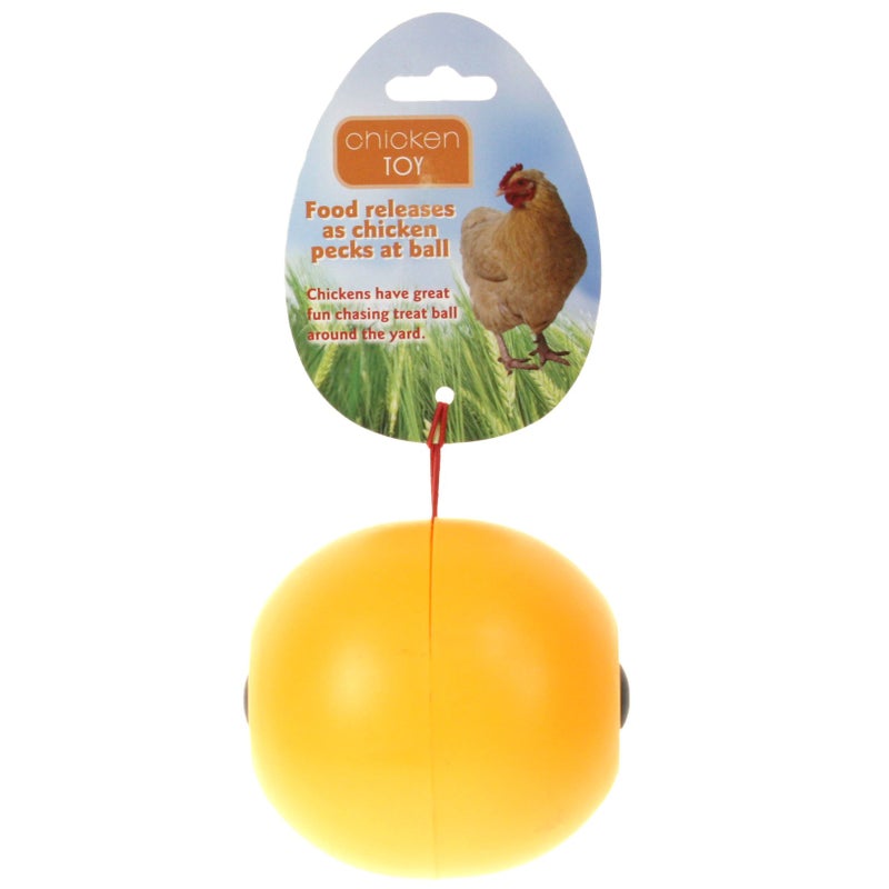 Savic Bird Food Feeder Ball Chicken Toy – Interactive Chicken Treat Dispenser Easy to Fill, Fun Feeding Ball for Birds & Poultry Encourages Pecking & Foraging Behavior - Image 5