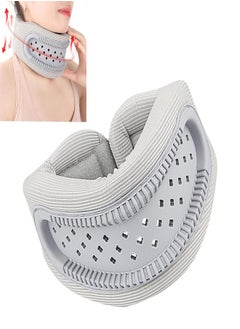 RATSAW Neck Collar Soft Foam Neck Brace for Neck Pain Relief and Support Sleep Snoring Neck Brace Adjustable Neck Brace Keeps Vertebrae Stable and Aligned  - Image 1