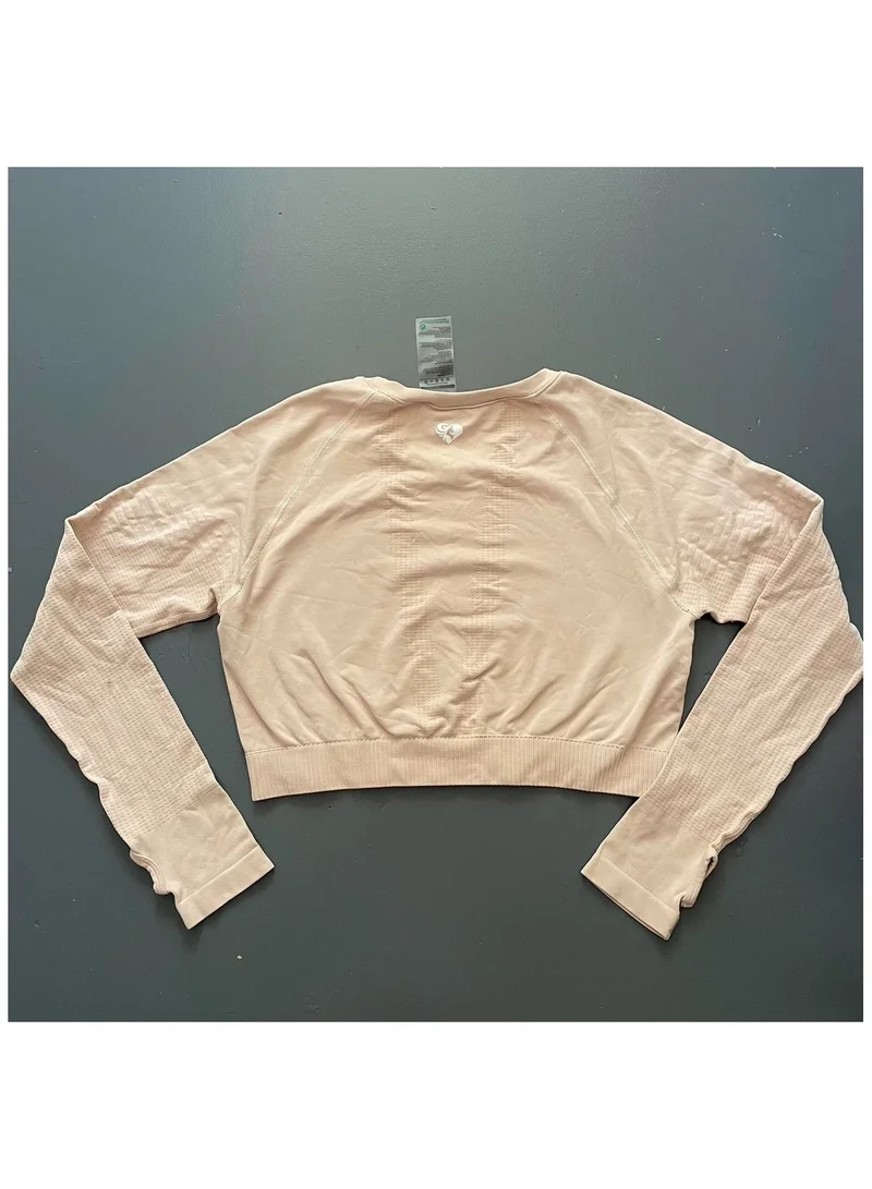 Womens Best Move Seamless Cropped Top