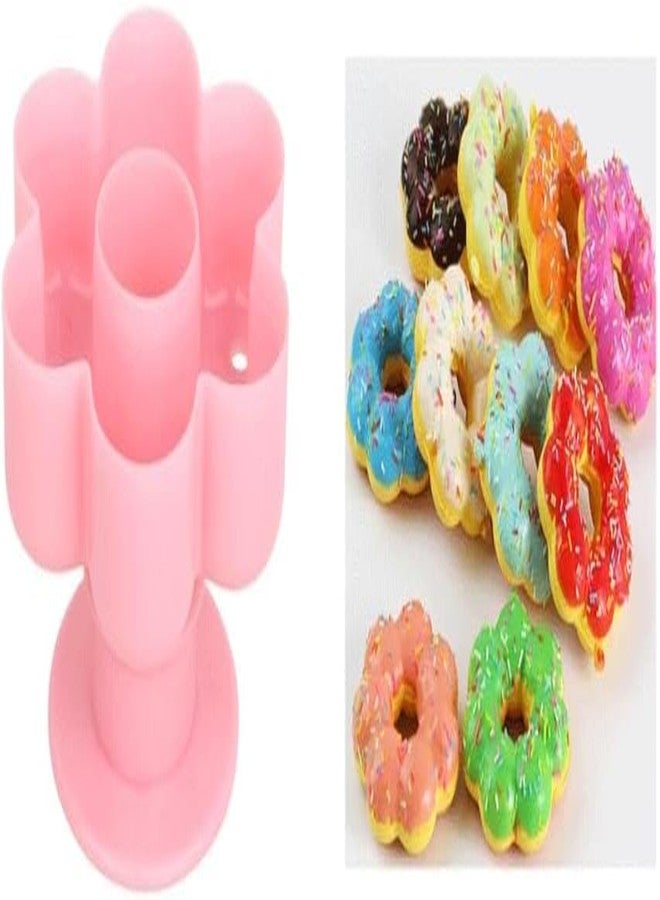Rinkle Trendz Flower Round Donut Cutter Donut Maker Cupcake Muffin Cake Mould - Random Color - Image 3