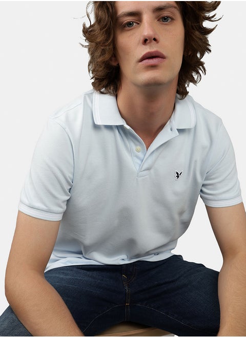 AE Tipped Flex Pique Polo Shirt