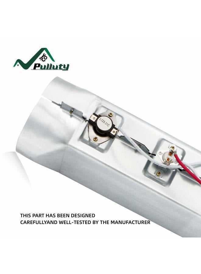 Pulluty DLE5977W DLE3777W DLE2516W DLE3733S DLE0442W DLE3400W DLE7177WM 5301EL1001A Dryer Heating Element Assembly Replacement for LG and Kenmore Sears' Laundry Dryer,Replace 5301EL1001J 5301EL1001H - Image 5