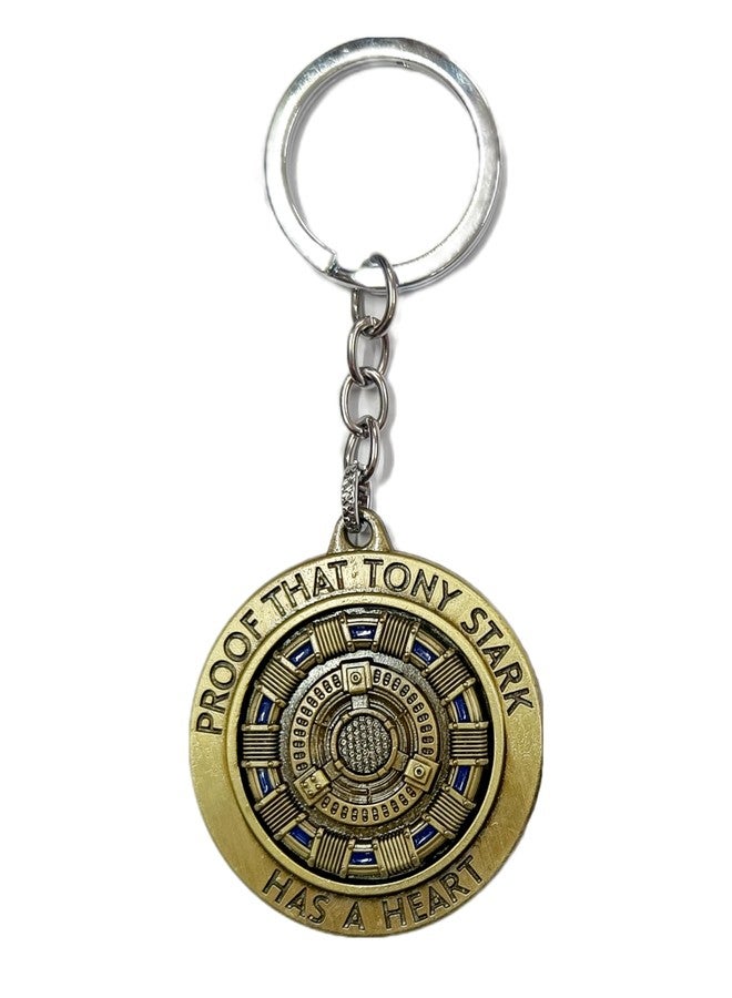 مابل سلسلة مفاتيح دوارة من MAPLE، شخصيات الرجل الحديدي، سبايدرمان، باتمان، كابتن أمريكا، سوبرمان، ناروتو، دكتور سترينج، سلسلة مفاتيح معدنية متعددة الألوان من مارفل أنيمي (مستوردة) (A15) - Image 1