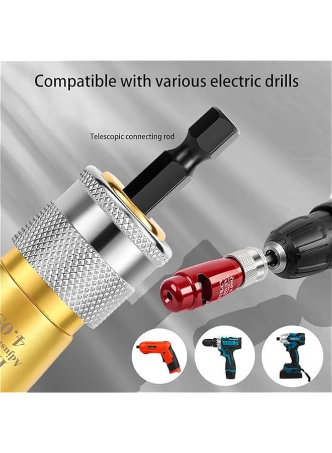 Wire Stripping and Twisting Tool, 2024 Electric Wire Stripper Professional Electrician Tool Set Portable Wire Nut Twister for Power Drill, Cable Quick Stripping and Connector - Image 5