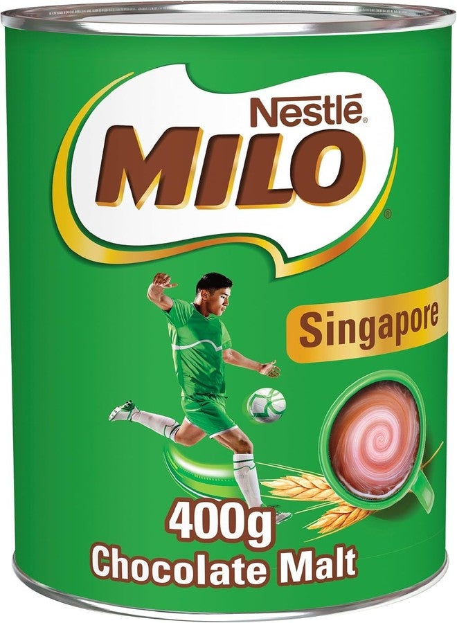 Nestlé MILO Cocoa Malt Beverage Powder, Chocolate Malt Flavor, 400g, Vitamins & Minerals Enriched, Nourishing Energy Drink - Image 1