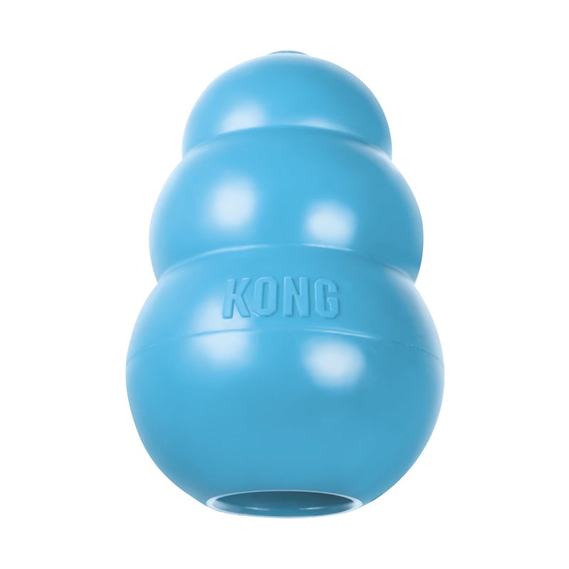 KONG Puppy Toy Natural Teething Rubber Fun to Chew Chase and Fetch Colors May Vary - Image 2
