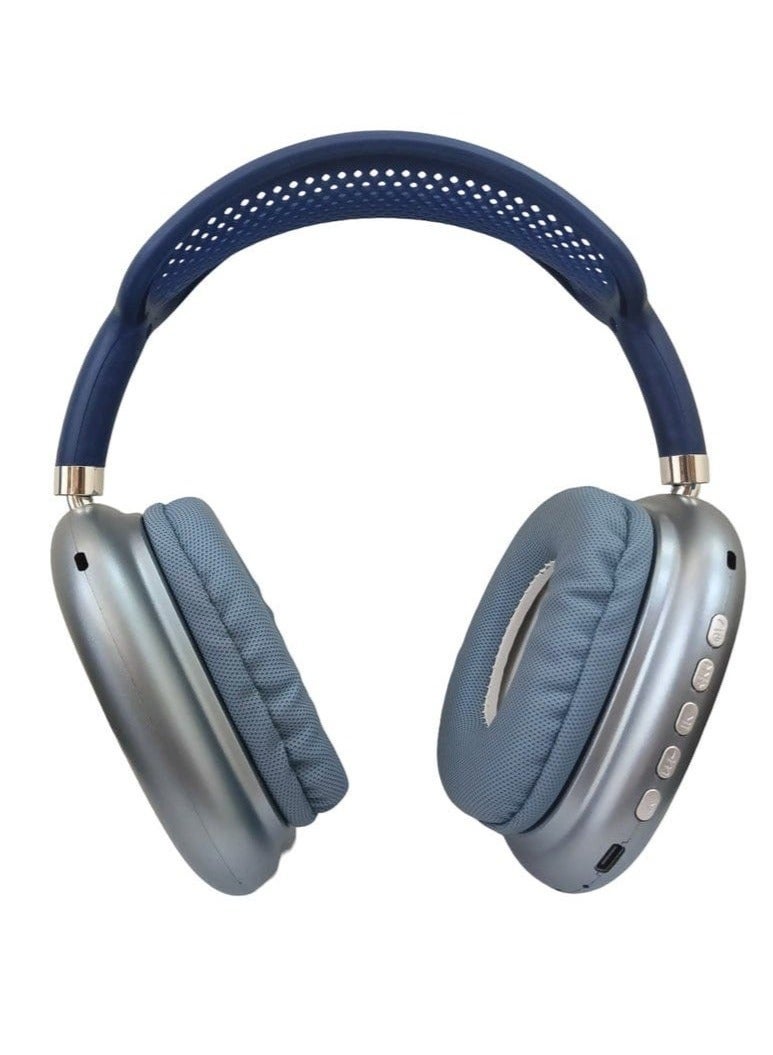 سماعة رأس بلوتوث لاسلكية لألعاب الفيديو تتيح لك التحكم في مستوى الصوت بدقة والتنقل بين الأغاني والرد على المكالمات الهاتفية.