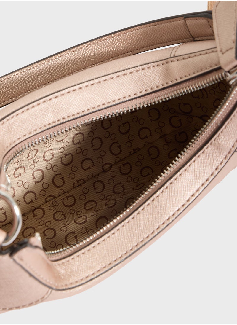 GUESS - Berkton Barrel Satchel - Image 1