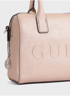 GUESS Berkton Barrel Satchel  - Image 4