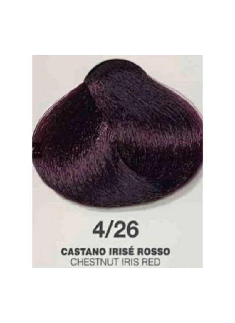 AlterEgo Colorego Permanent Hair Colouring Cream - Chestnut iris Red 4/26  - Image 3