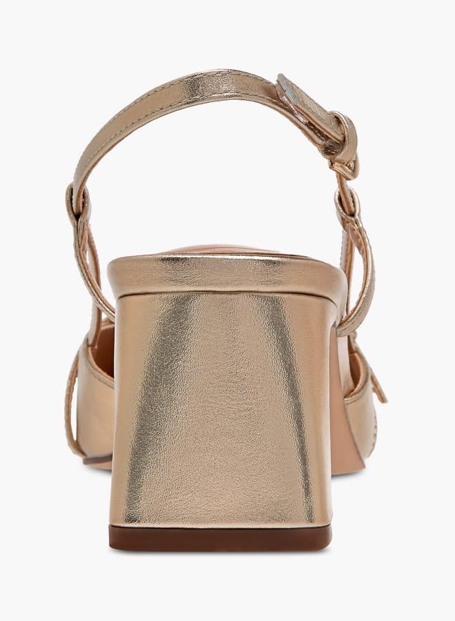 سيليست حذاء نسائي بكعب عريض وإبزيم - Image 5