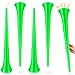 Sosation 4 Pieces Collapsible Stadium Horn 24 Inch Vuvuzela Plastic Trumpet Horn Blow Noisemakers for Sporting Events Football Games Sports Party Supplies Favors AccessoriesGreen - Image 2