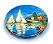 Aeisage Aeisage Small Compact Mirror for Men Small Bag Mirror Lightweight Portable Mirror Hand Mirror Claude Monet Sea  - Image 2