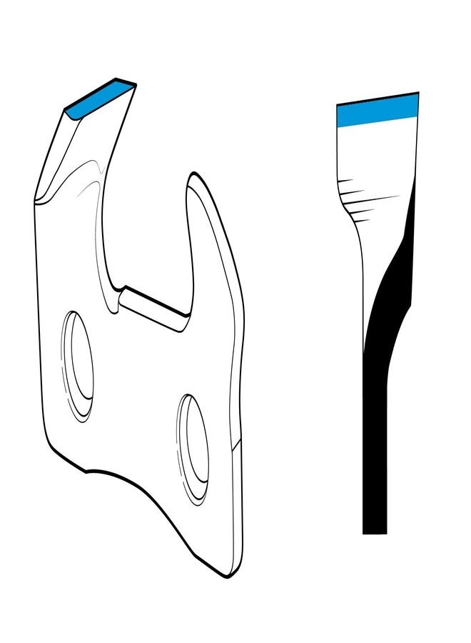 Oregon PowerSharp Chain & Stone Set Replacement for PowerSharp Portable Bar-Mounted Chainsaw Sharpener 541656, 56 Drive Link Chain (PS56) - Image 2