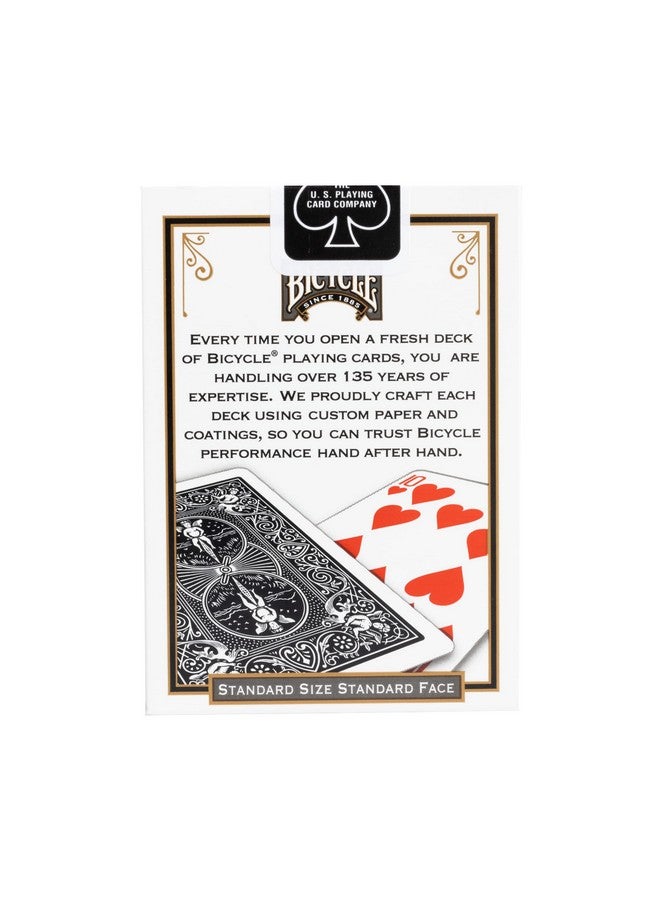 بايسكل أوراق لعب دراجة سوداء، فهرس قياسي، مجموعة واحدة - Image 3