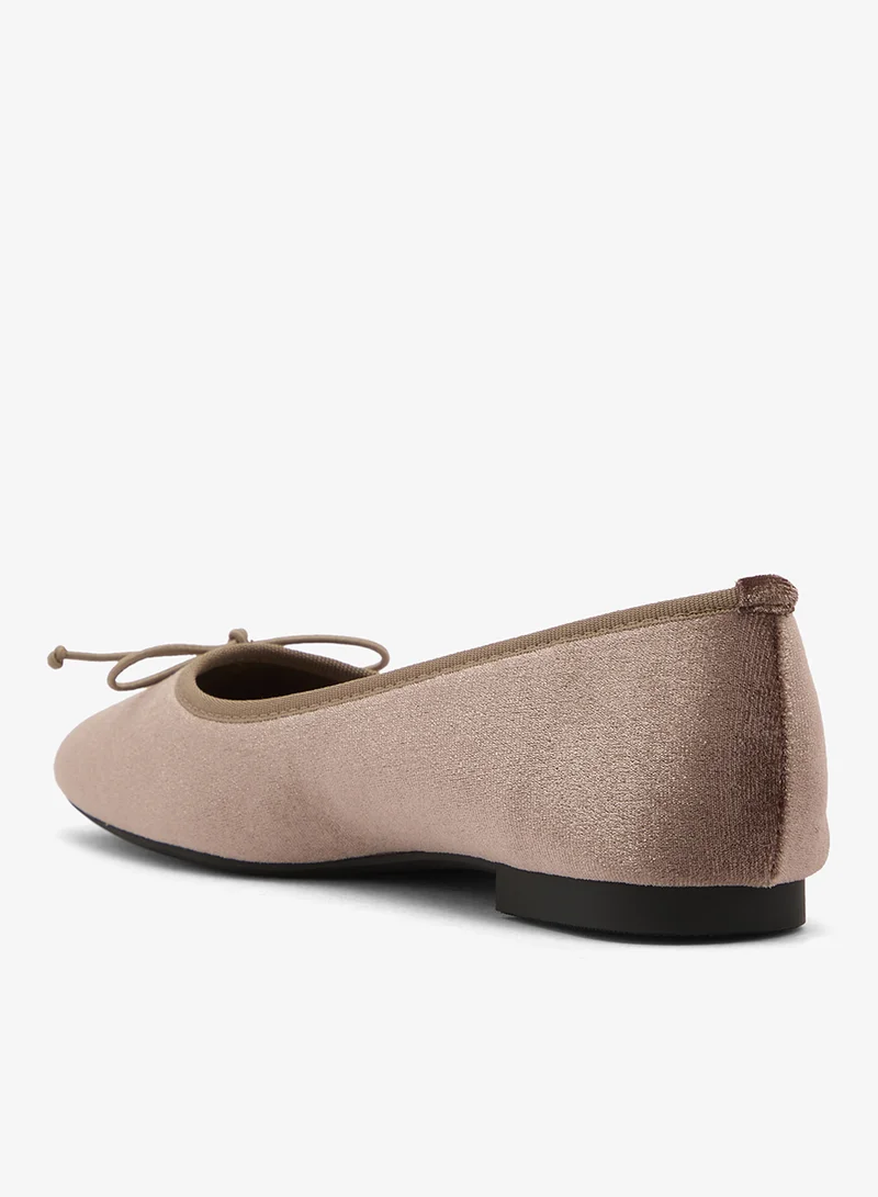Ella Grey Classic Suede Ballet Flats for Women | Best Price UAE