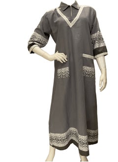 ماركة غير محددة زي عاملة، قميص طويل، أكمام متوسطة الطول.  - Image 1