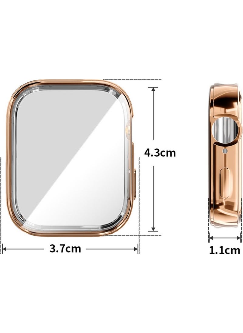 Techmaster Huawei Watch Fit 3 Compatible Case Screen Protector 360 Full Protection Case Cover  - Image 2