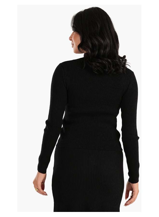 Carina Cut out Ribbed Top - Image 3