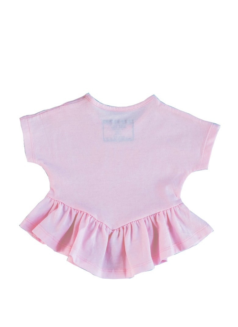 WiNi BEE Girls Short Sleeve Glitter Printed Cotton Dress Newborn Baby Girls Clothes Baby Kid Little Girl Dress 0-24 Months  - Image 3