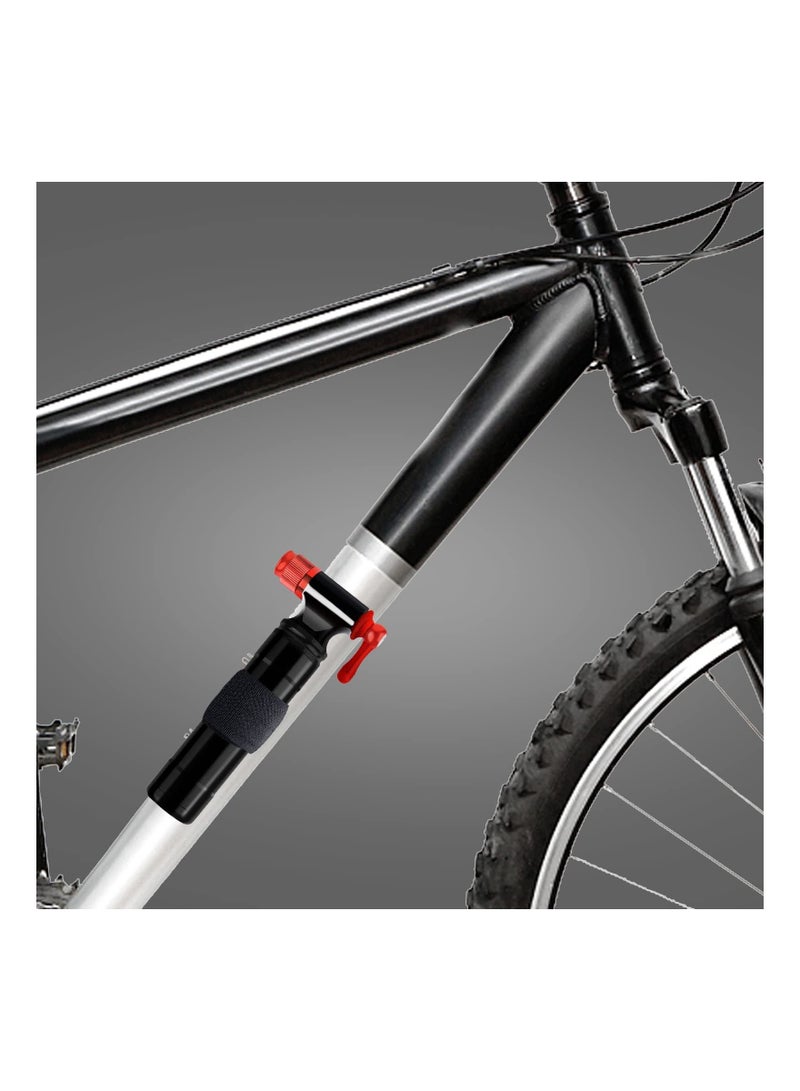 CO2 Bike Pump, Quick and Compact Inflator, Tyre Pump with Cartridge Storage, Compatible Presta Schrader, Universal for Threaded or Unthreaded 16G Cartridges, Easy Safe - Image 4