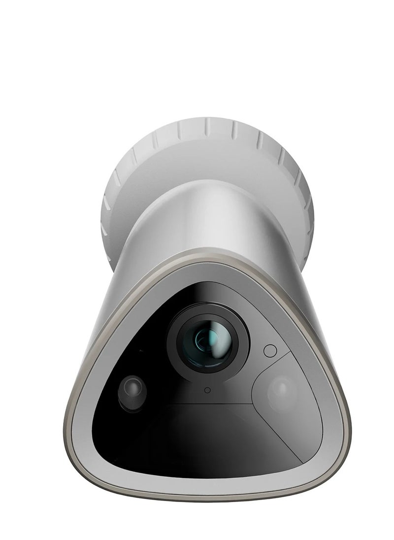 Philips - 4MP 2K+ Home Safety 5000 Series Wireless Spotlight Camera, Indoor & Outdoor use, Powerful Motion Activated Light, Person and vehicle detection, Full colour night vision, Infrared visbility up to 8 M - Model HSP5800/01 - Image 1