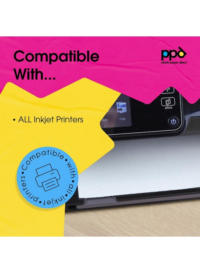 ppd Inkjet Watercolor Matte Giclee Fine Art Archival Printer Paper 8.5X11" 64Lb 240Gsm X 25 Sheets (Ppd074-25) - Image 5