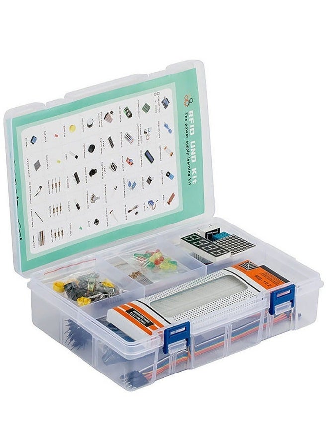 Arduino Kit, UNO R3 Starter Set - Includes Stepper Motor, LCD1602, Servo Motor, Relay, Prototype Shield, and More - Image 4