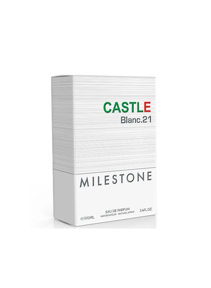 Milestone Castle Blanc.21 for - For Man - EDP - 100ml - Image 2