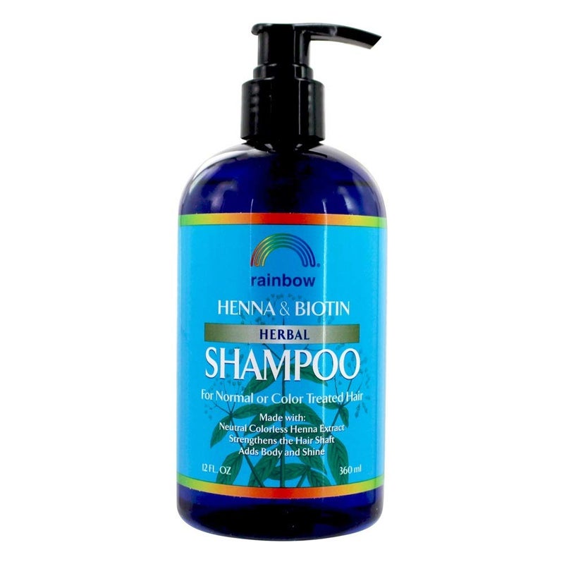 Rainbow Research Organic Herbal Henna Boitin Shampoo, 12 Fluid Ounce - Image 1