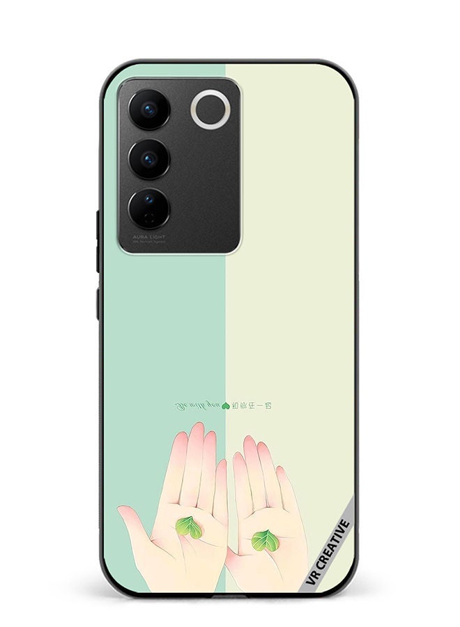 VR CREATIVE Protective Case Cover For Vivo V27e Be With You Design Multicolour - Image 1