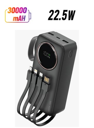 30000 mAh - Black