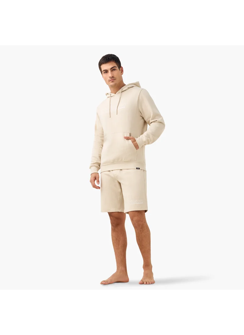 فاف Printed Hoodie and Shorts Set