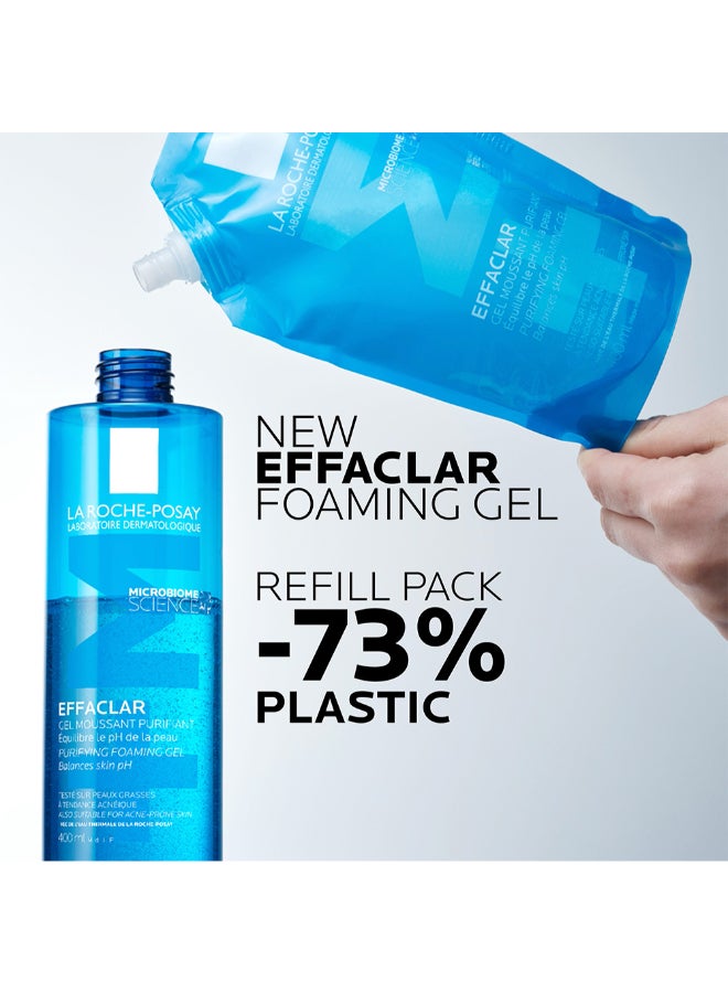 LA ROCHE-POSAY جل رغوي منقي لحب الشباب من إيفاكلار، 400 مل - Image 2